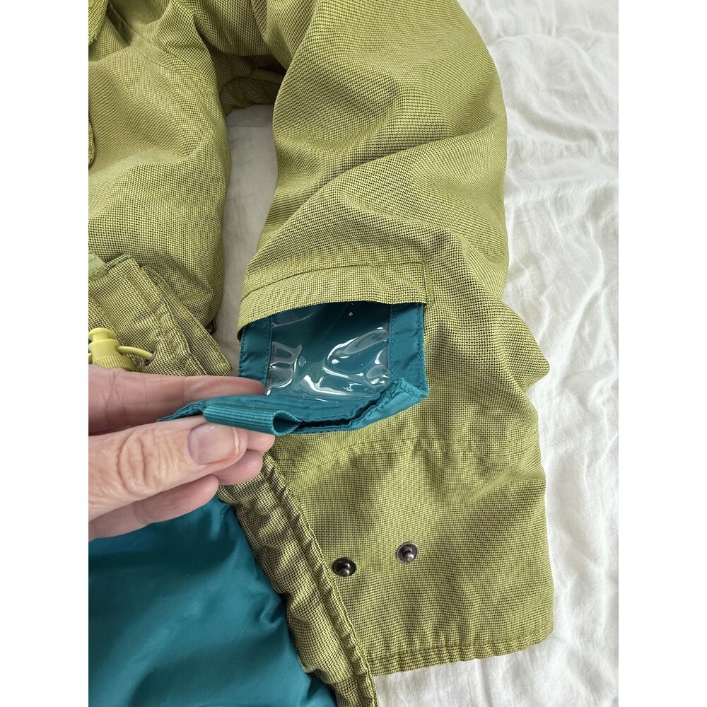 Burton Dryride Cool Flavors Junior Jacket L Medium Green Insulated Hooded - Picture 10 of 16